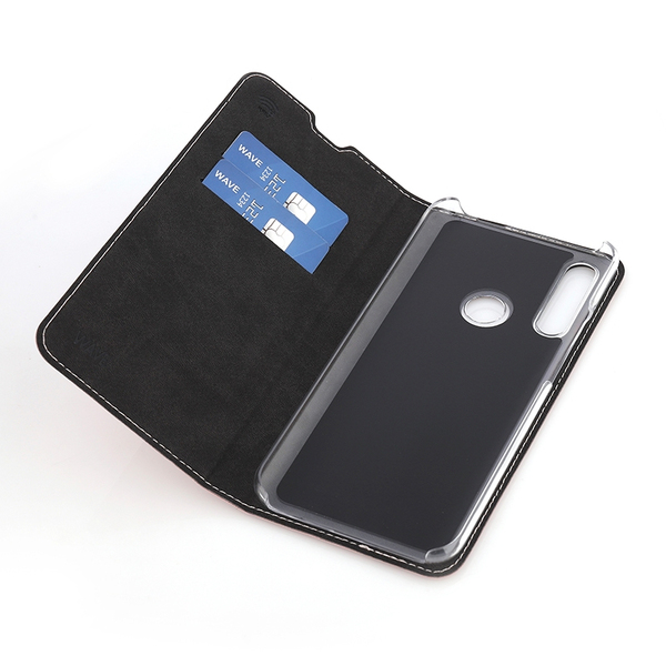 Wave Book Case, Huawei P Smart Z - case, Rose gold