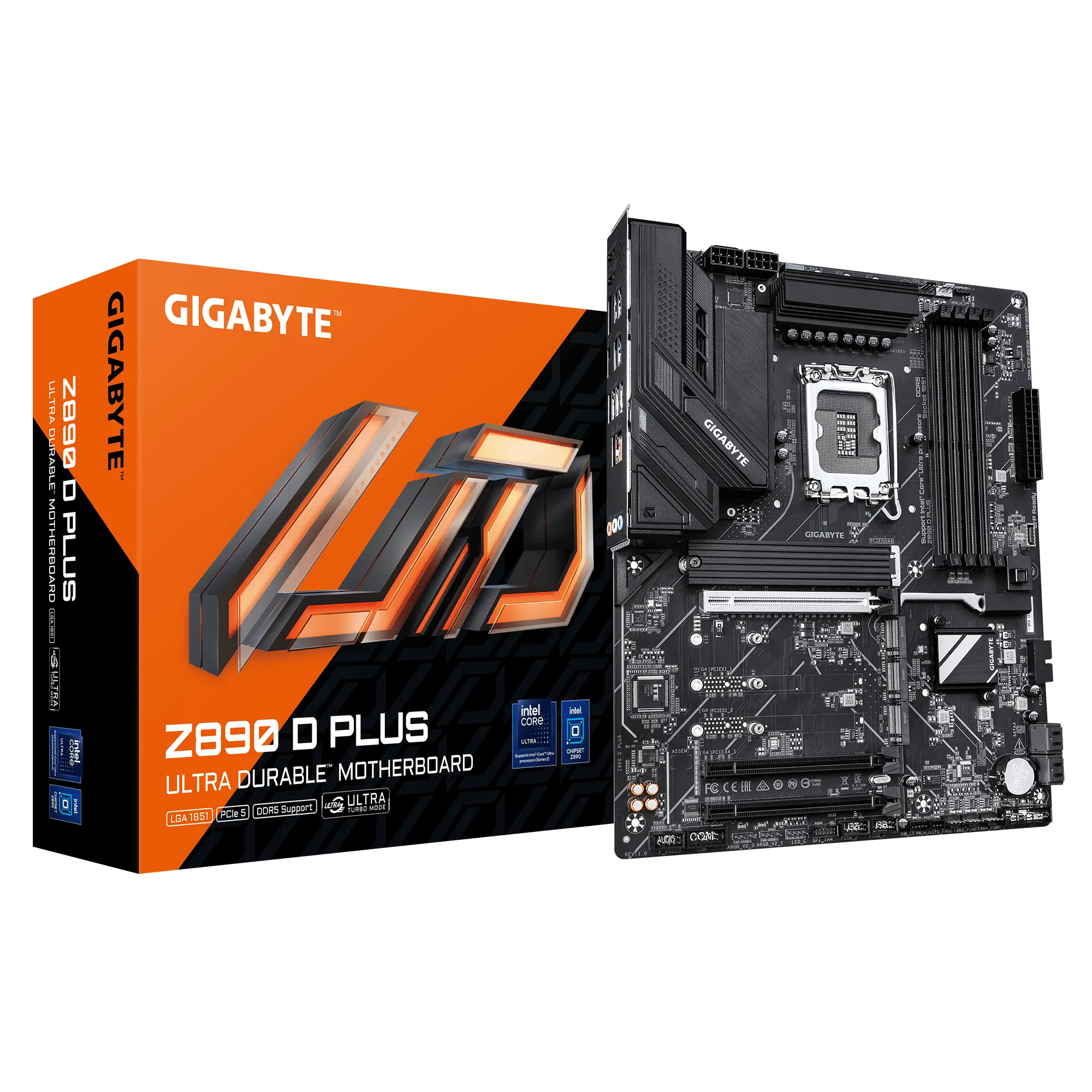 Gigabyte Z890 D PLUS LGA 1851 ATX -emolevy