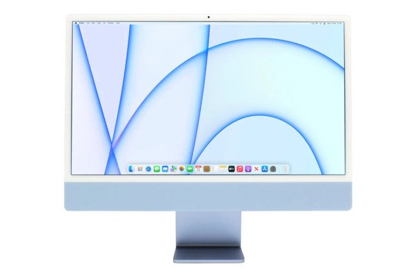 Apple iMac 21.2" (Early 2021). M1 8c/7g, 8 Gt, 256 Gt, MacOS -AIO-tietokone (Refurbished: A)