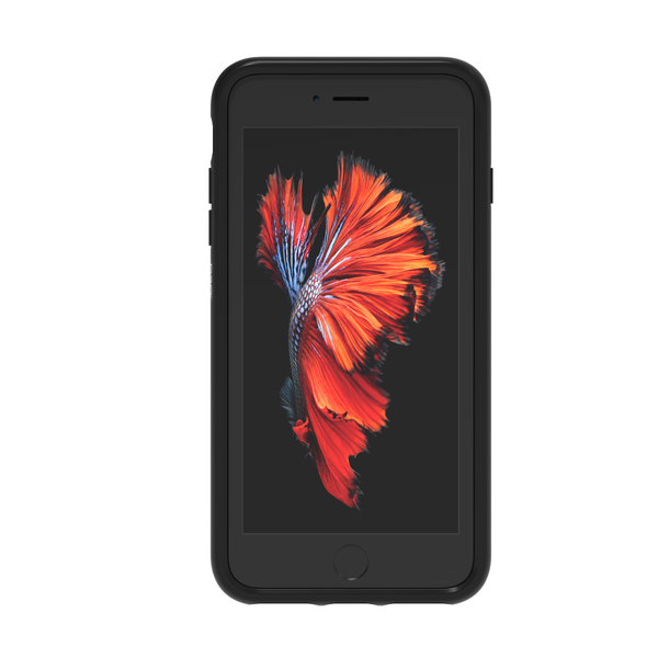 Gear4 Battersea, iPhone 6/6S/7/8 Plus -suojakuori, Musta/Oranssi