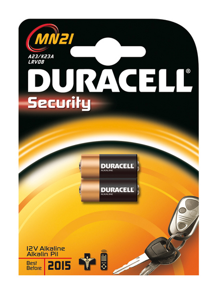 DURACELL PARISTO MN21 8LR23  B2 ( Avaimenper&auml; paristo 2 kpl ) 12V , LRV08
