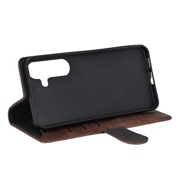 GEAR Classic 3 card Recycled Magnetic Samsung S26+ Brown