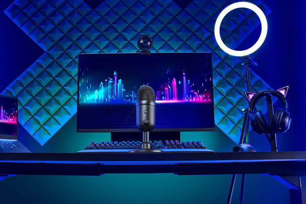 Razer Seiren V2 X -mikrofoni, musta