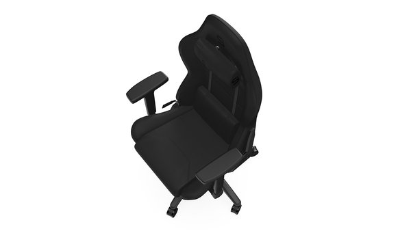 SilentiumPC Gear SR400F BK Gaming Chair Black Fabric