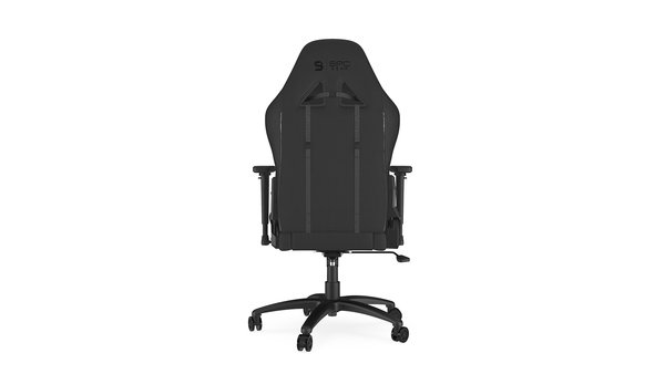 SilentiumPC Gear SR400F BK Gaming Chair Black Fabric