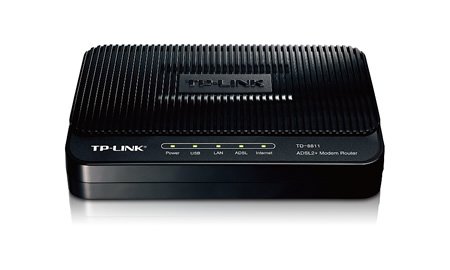 *TP-Link TD-8810 1-porttinen ADSL2+ reititin, silta ja NAT. ADSL/ADSL2/ADSL2+, A