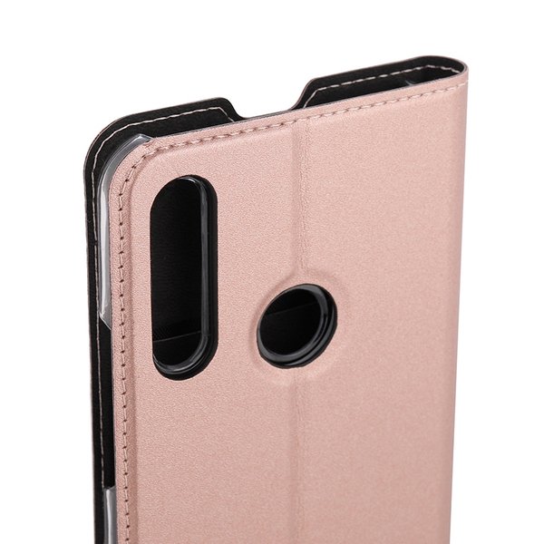Wave Book Case, Huawei P Smart Z -suojakotelo, Ruusukulta