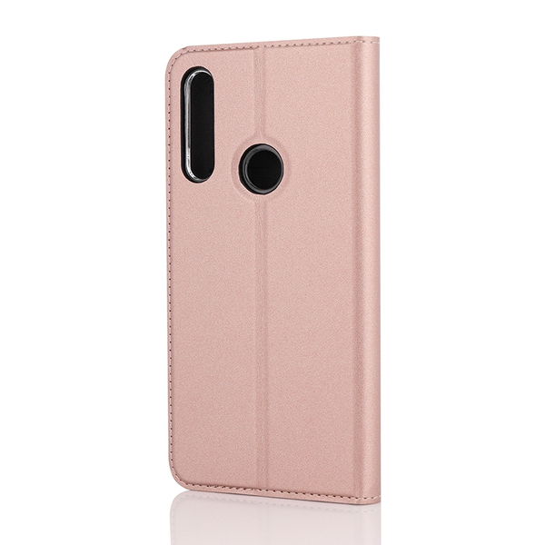 Wave Book Case, Huawei P Smart Z - flipfodral, Rose Gold