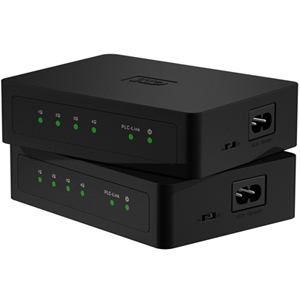 WD Livewire WDBABY0000NBK - Silta - HomePlug AV (HPAV) - ty&ouml;p&ouml;yt&auml; (pakkaus sis&auml;lt&auml;&auml; 2 )