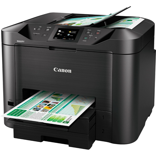 Canon MAXIFY MB5450 LAN/Wi-Fi, A4 - f&auml;rgbl&auml;ckstr&aring;leskrivare