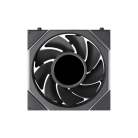 LIAN LI UNI FAN TL LCD FLEX Reverse PWM ARGB -tuuletin, nestelaakeri, 120 mm, musta