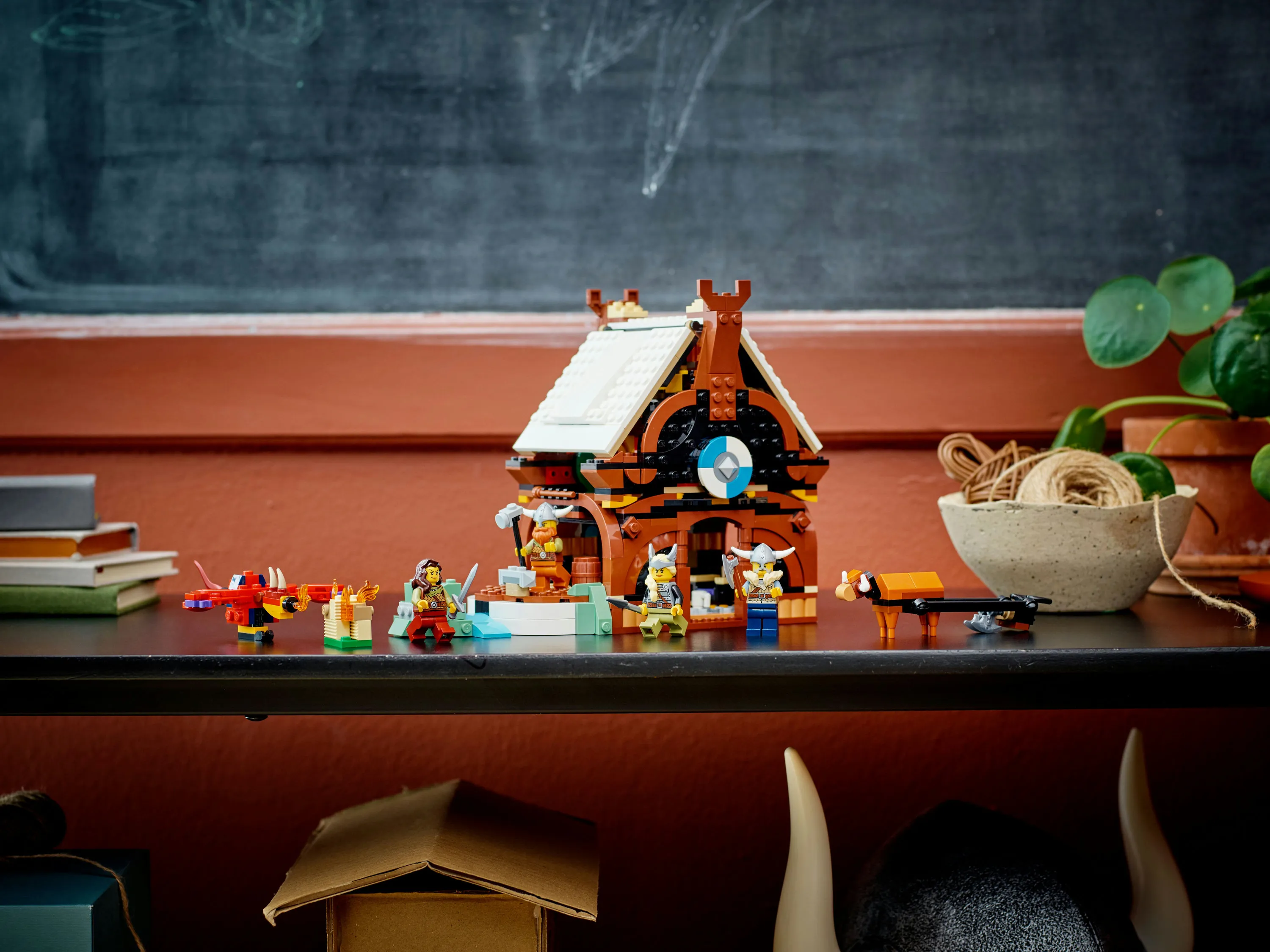 Lego Creator 3in1 Viking Ship with Midgard Serpent 31132