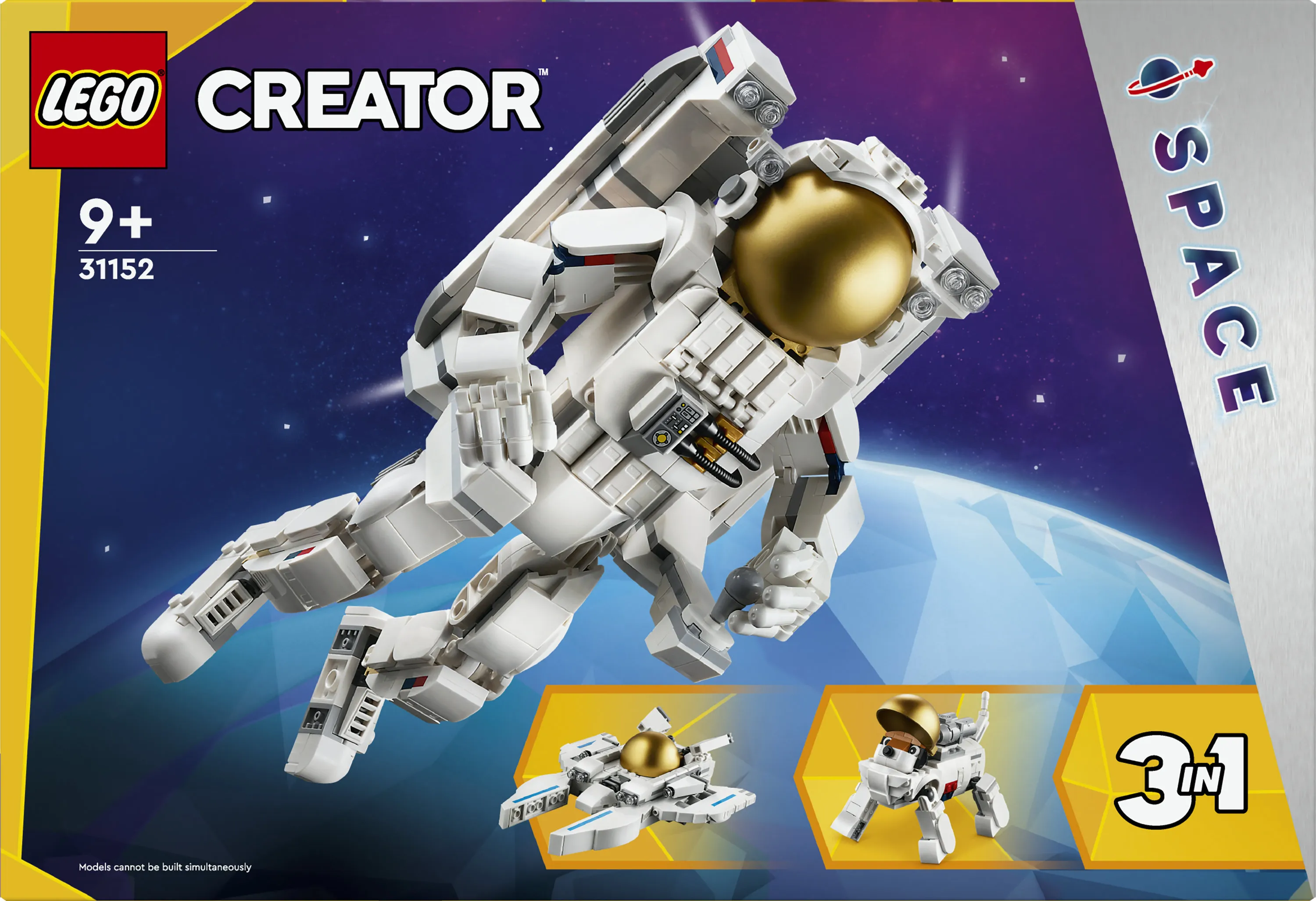 LEGO Creator 3-in-1 Astronaut in Space 31152