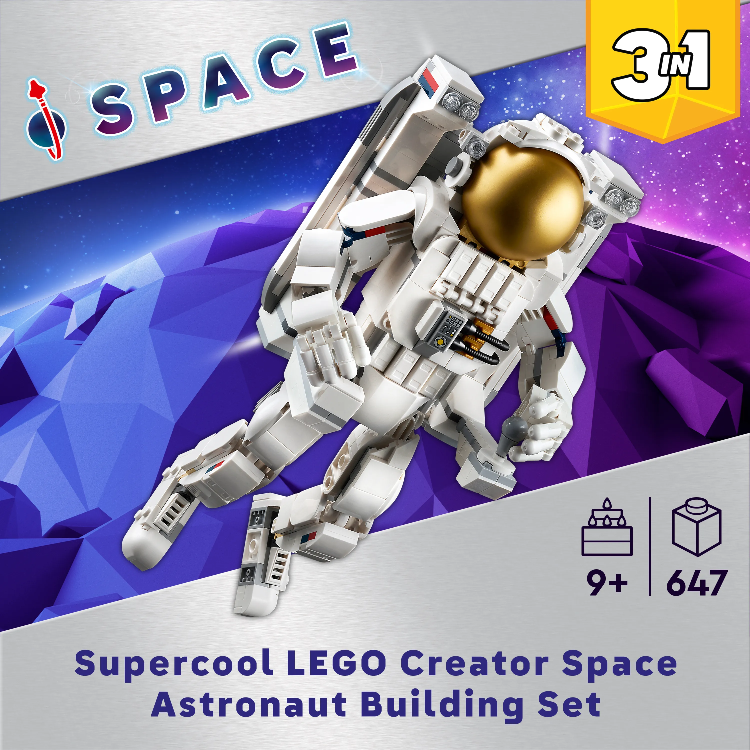LEGO Creator 3-in-1 Astronaut in Space 31152