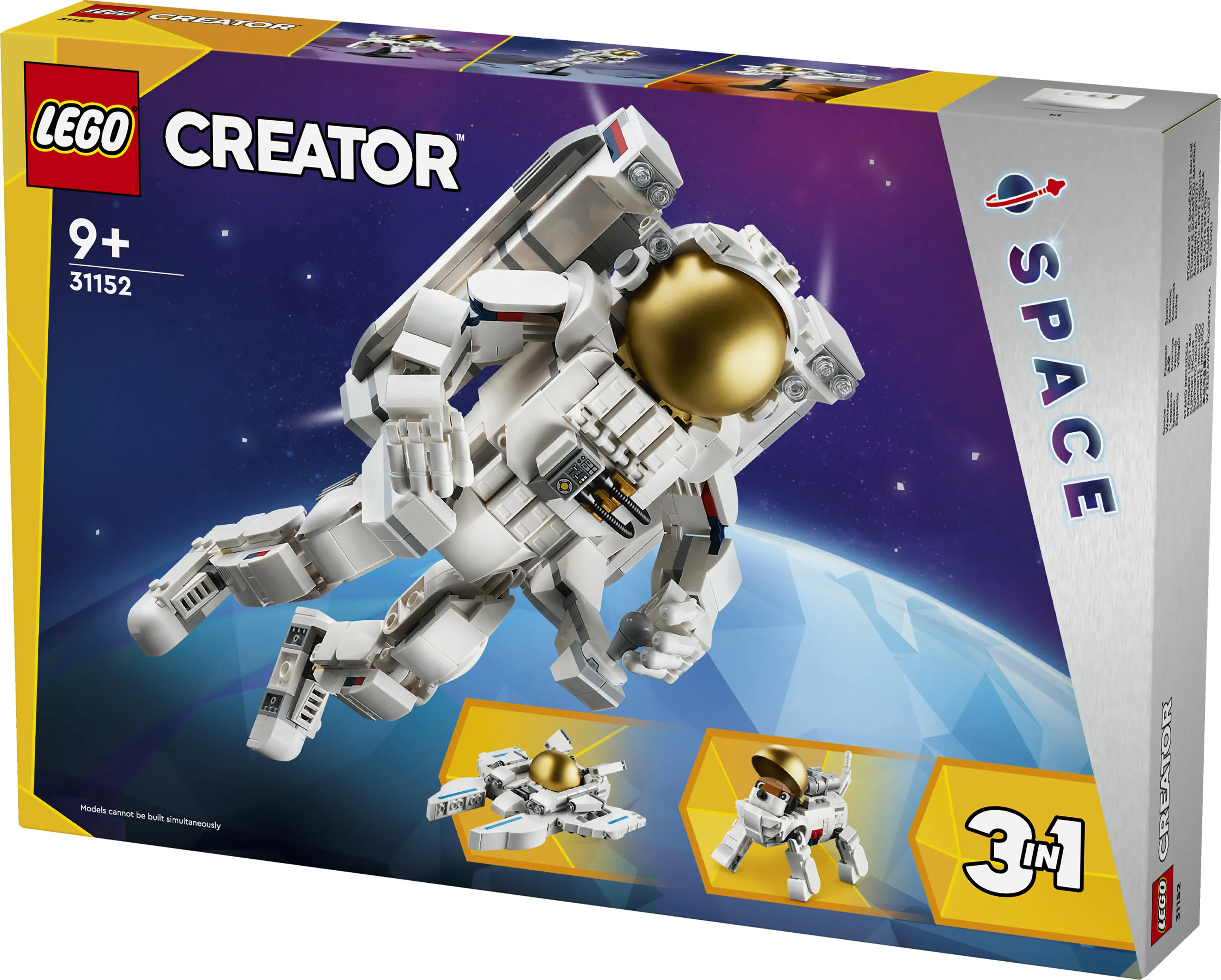 LEGO Creator 3-in-1 Astronaut in Space 31152