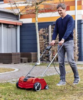 Einhell Electric Scarifier GC-ES 1231/1 (red / black, 1,200 watts)
