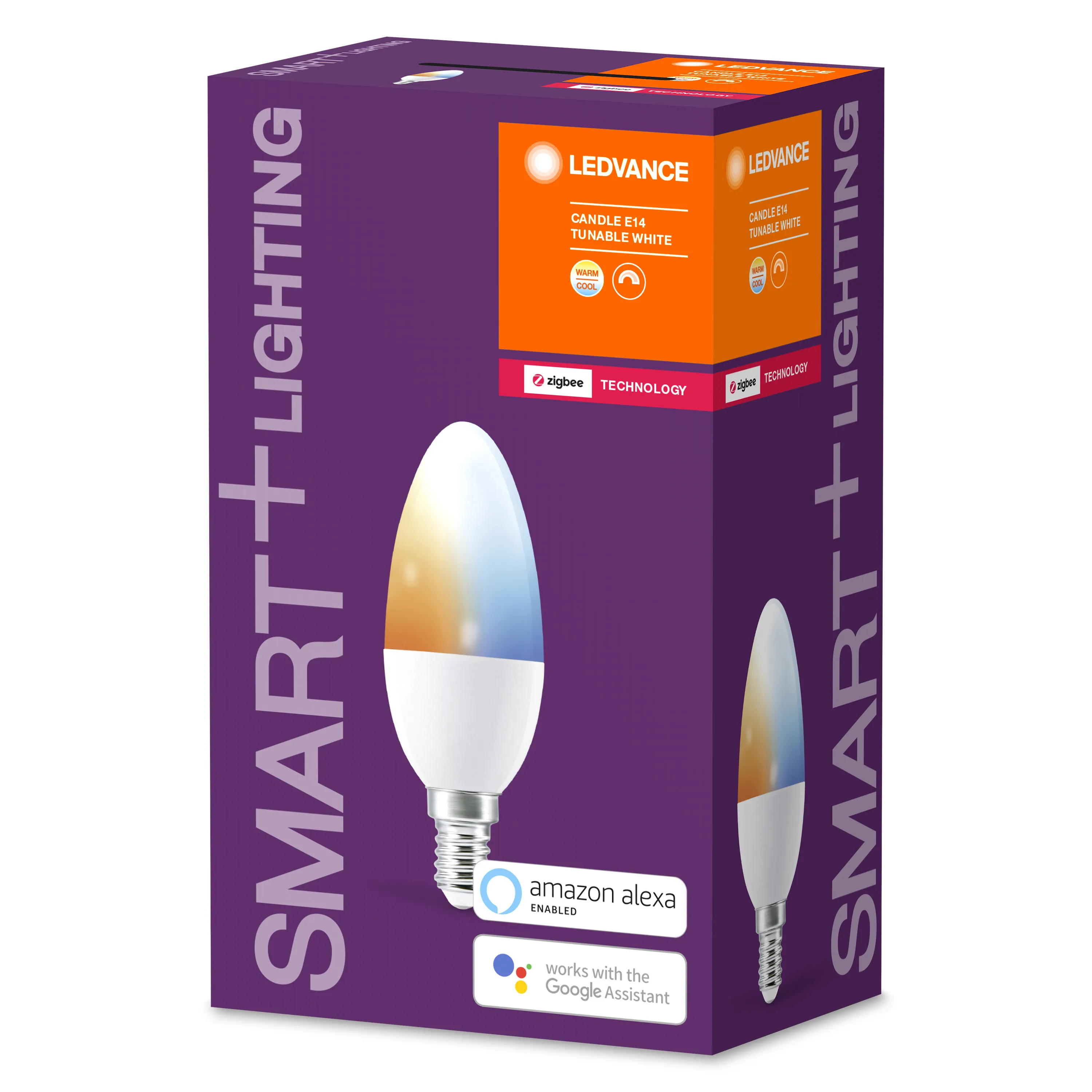 Ledvance Smart+ Tunable White ZigBee - smart ljusk&auml;lla, E14, 6W