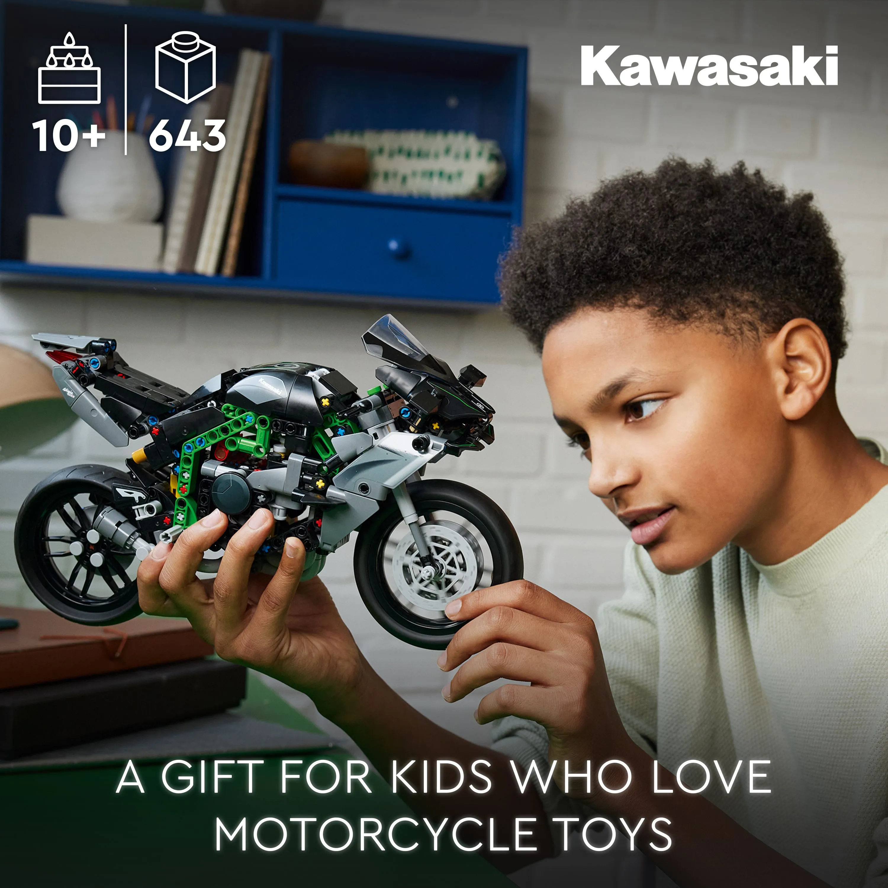 LEGO Technic Kawasaki Ninja H2R Motorcycle 42170