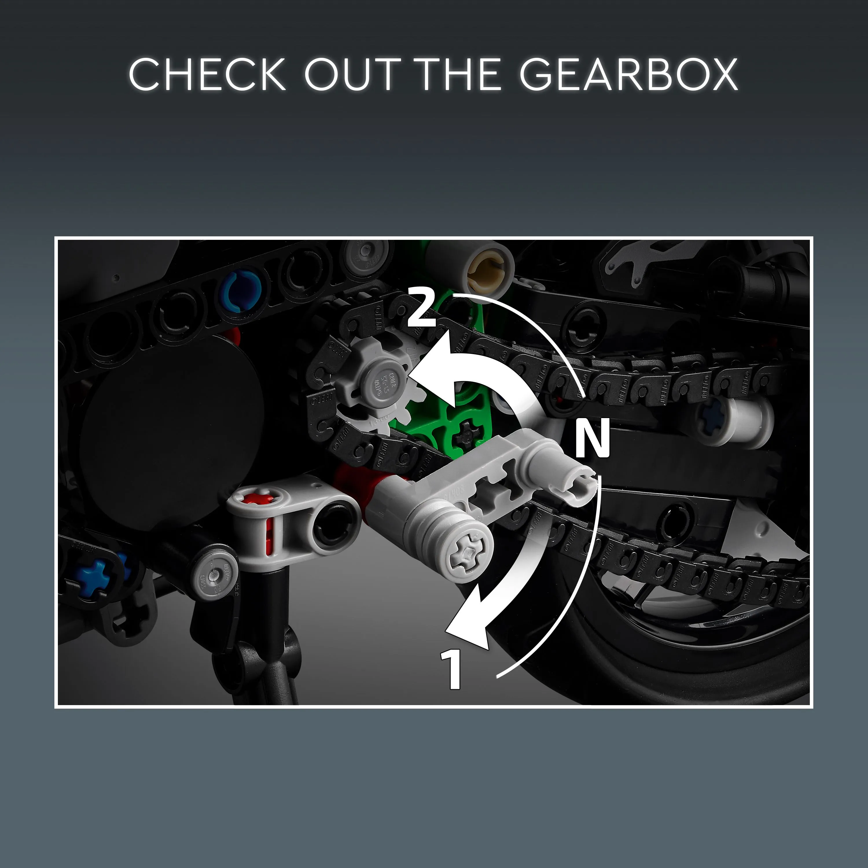 LEGO Technic Kawasaki Ninja H2R Motorcycle 42170