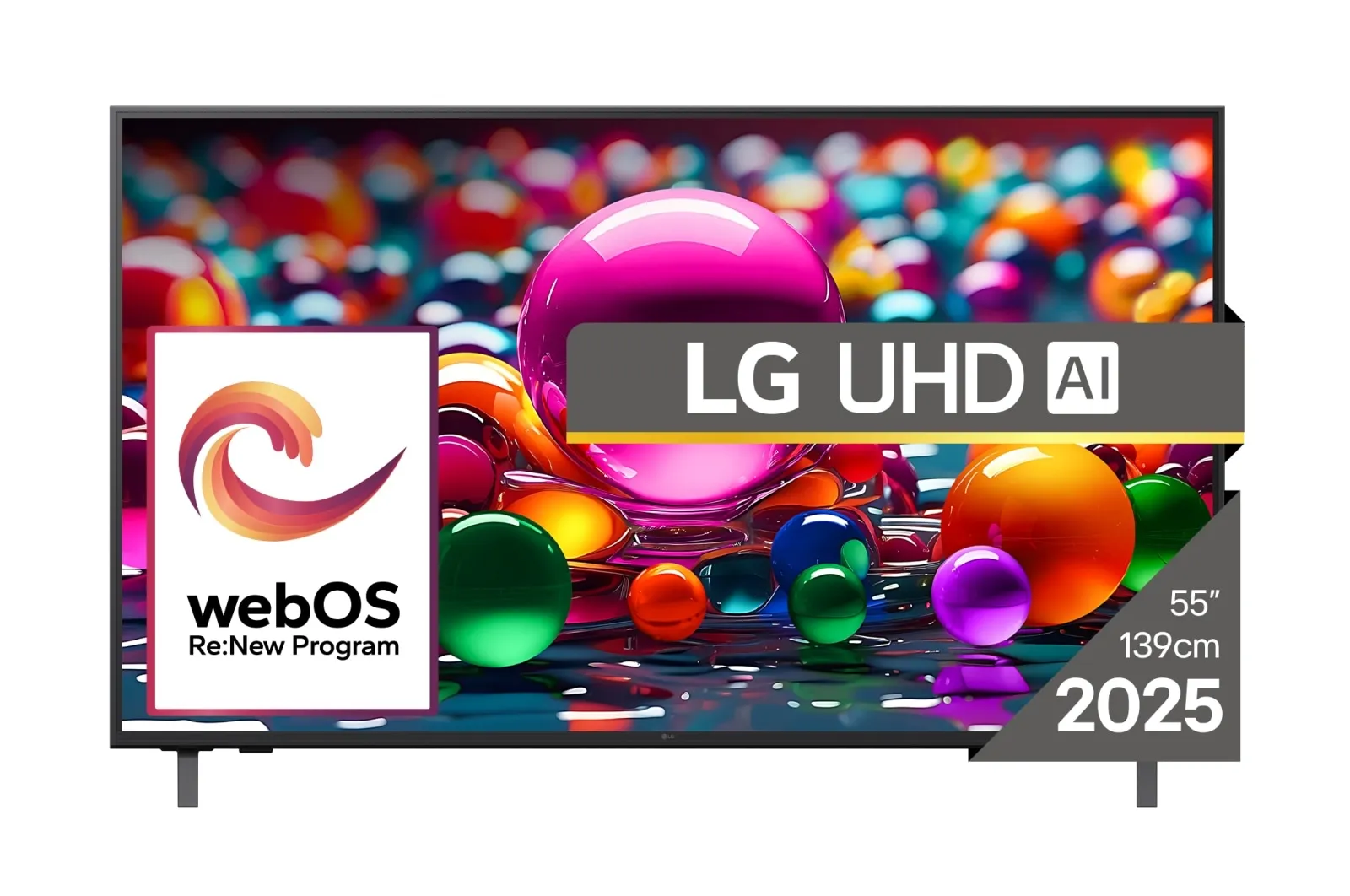 LG 55UA75003LA 55" 4K LED WebOS TV, 60Hz, HDR10, HLG
