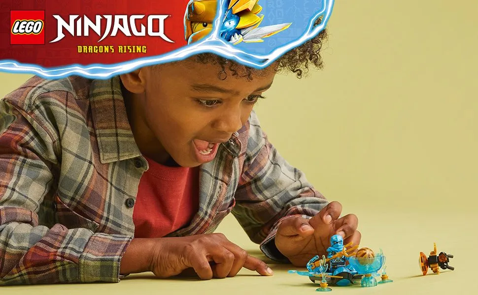 Lego Ninjago Nya's Dragon Power Spinjitzu Drift Construction Toy 71778