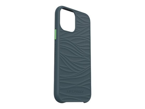 LifeProof WAKE - Takakansi matkapuhelimelle - valtameriper&auml;inen kierr&auml;tetty muovi - neptunus, t&auml;ytel&auml;inen aaltokuvio malleihin Apple iPhone 12, 12 Pro - (ei pal