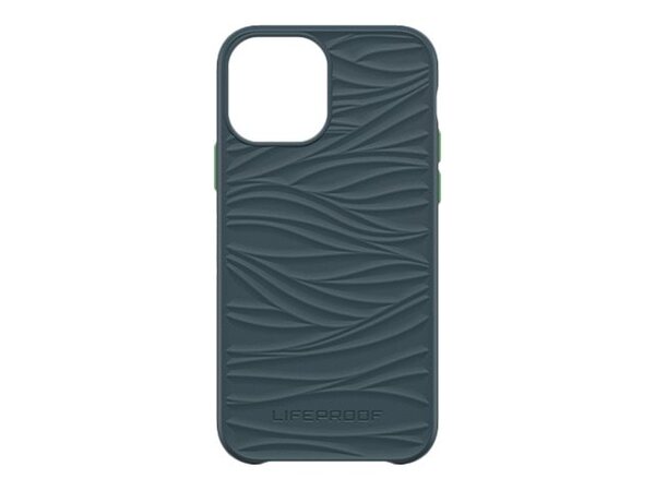 LifeProof WAKE - Takakansi matkapuhelimelle - valtameriper&auml;inen kierr&auml;tetty muovi - neptunus, t&auml;ytel&auml;inen aaltokuvio malleihin Apple iPhone 12, 12 Pro - (ei pal