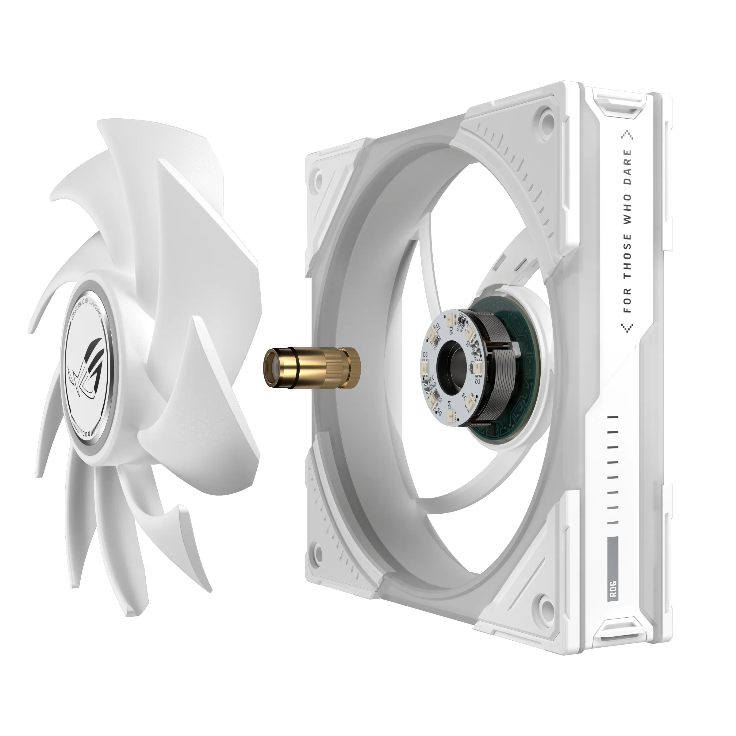 ASUS ROG Eurux GR120 RGB 120 mm Case Fan White
