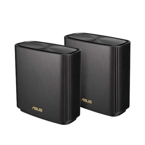 Asus ZenWiFi AX (XT8) -mesh WiFi -j&auml;rjestelm&auml;, Wi-Fi 6, AX6600, Tri-band, 2 kpl, valkoinen