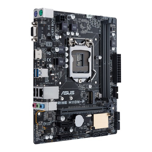 Asus PRIME H110M-P, mATX motherboard