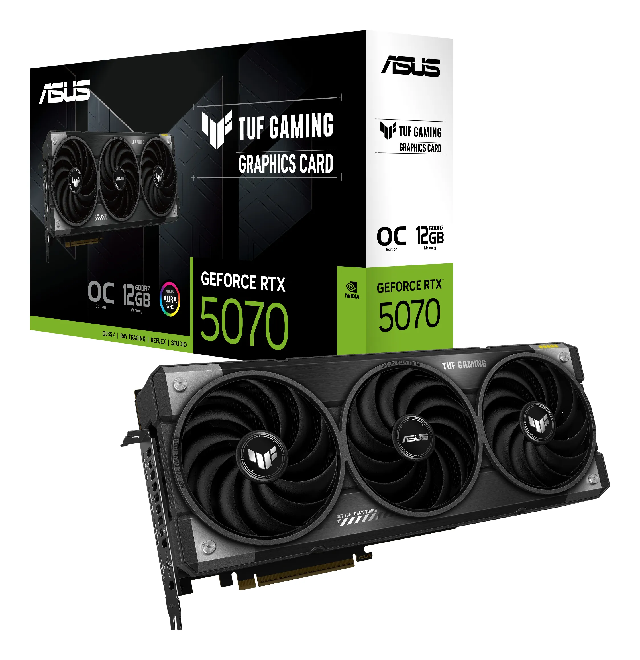 Asus GeForce RTX 5070 TUF Gaming OC 12GB Graphics Card