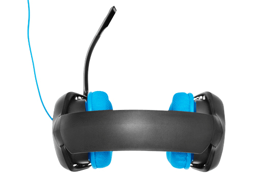 Logitech G430 -pelikuulokkeet mikrofonilla, musta/sininen