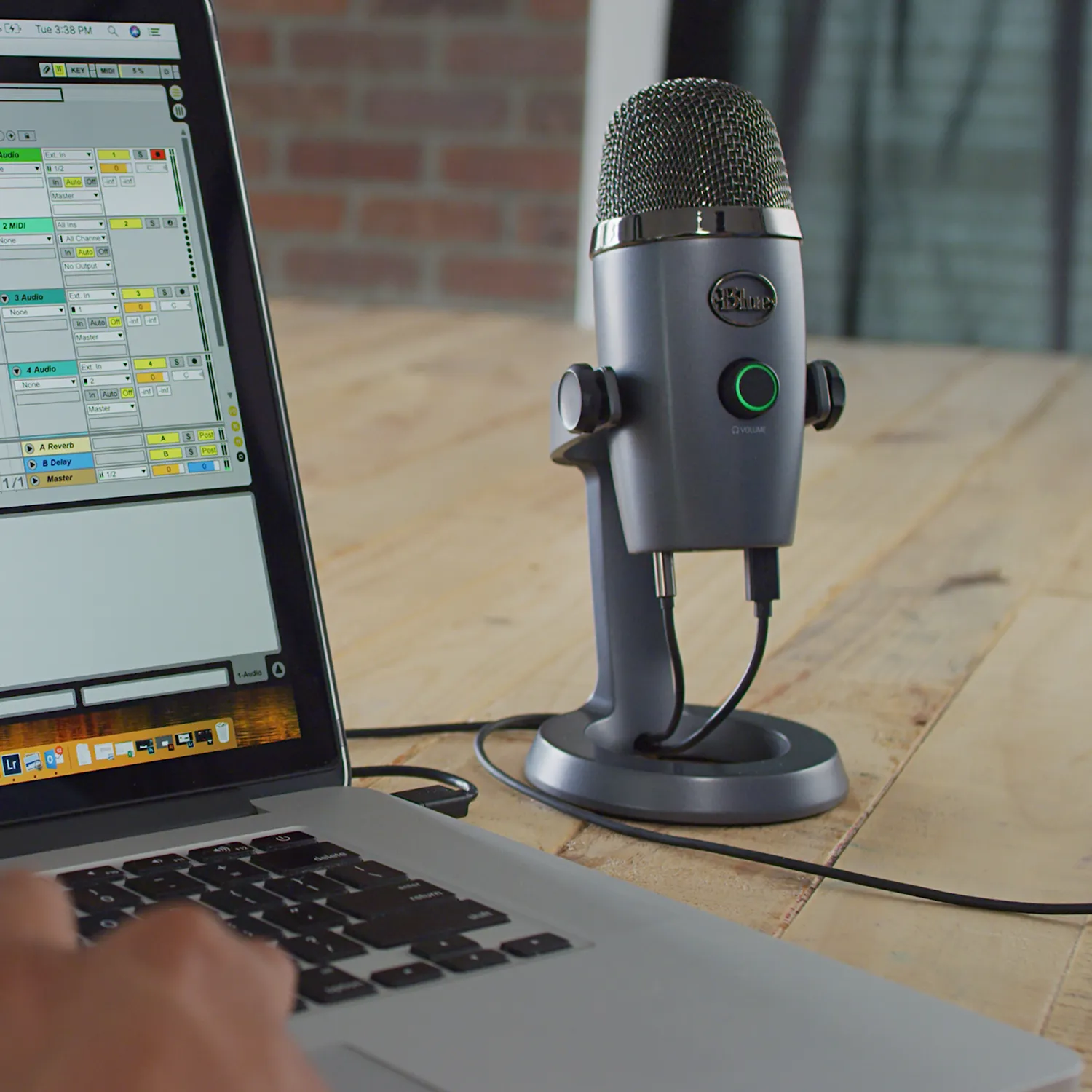 Logitech Blue Yeti Nano USB - mikrofon, gr&aring;