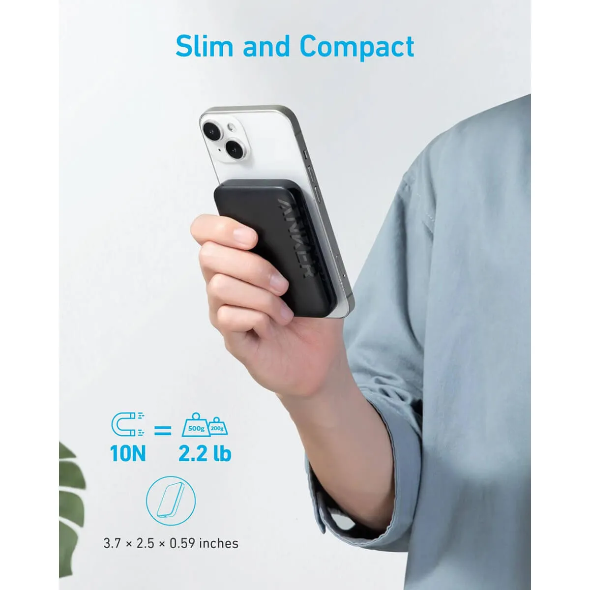 Anker MagGo Power Bank 5000 mAh - power bank