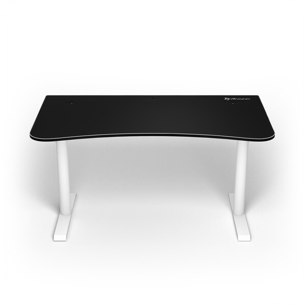 Arozzi Arena Medium - gaming desk, White, 140x75.5cm