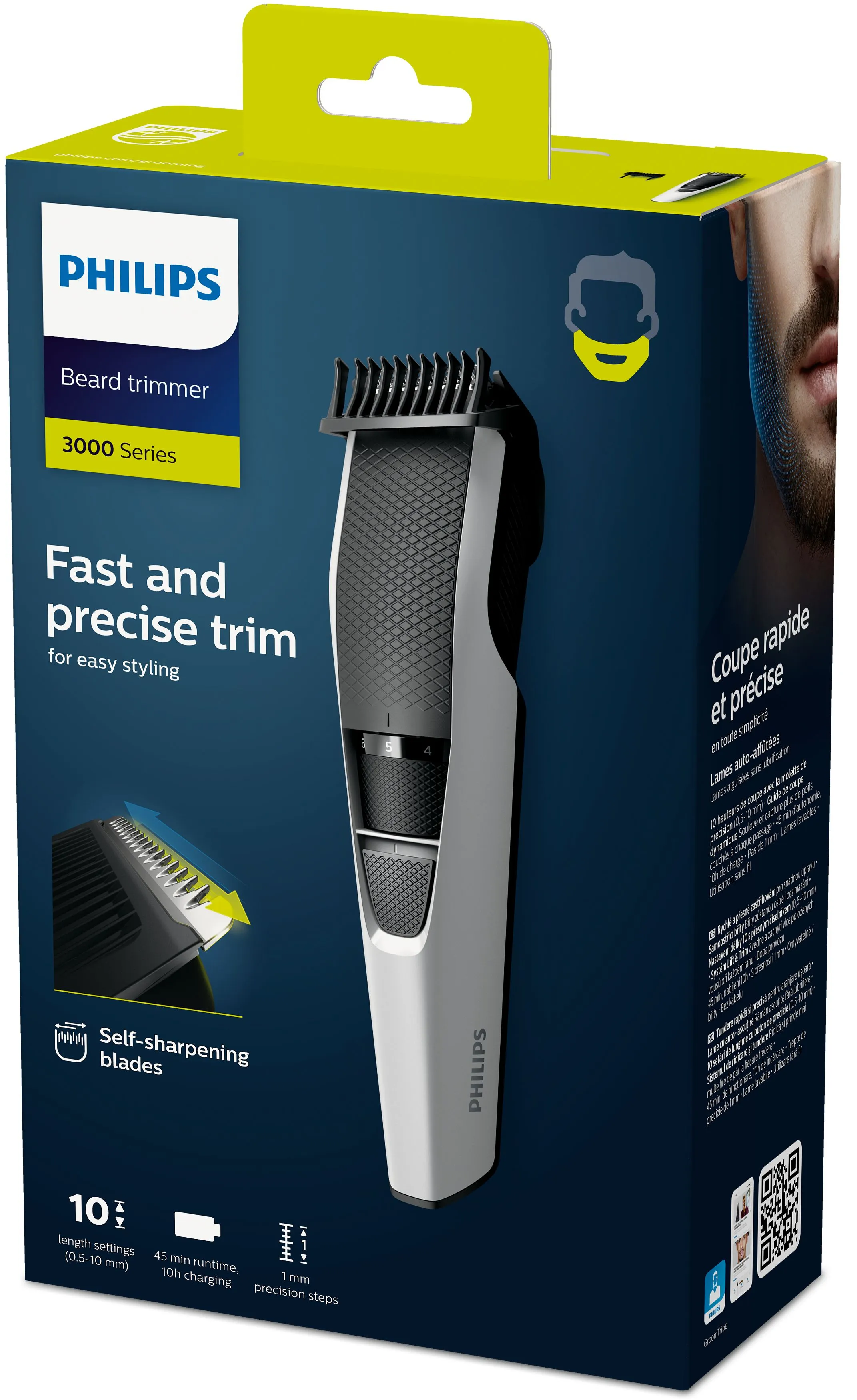 Philips BeardTrimmer Series 3000 - trimmer