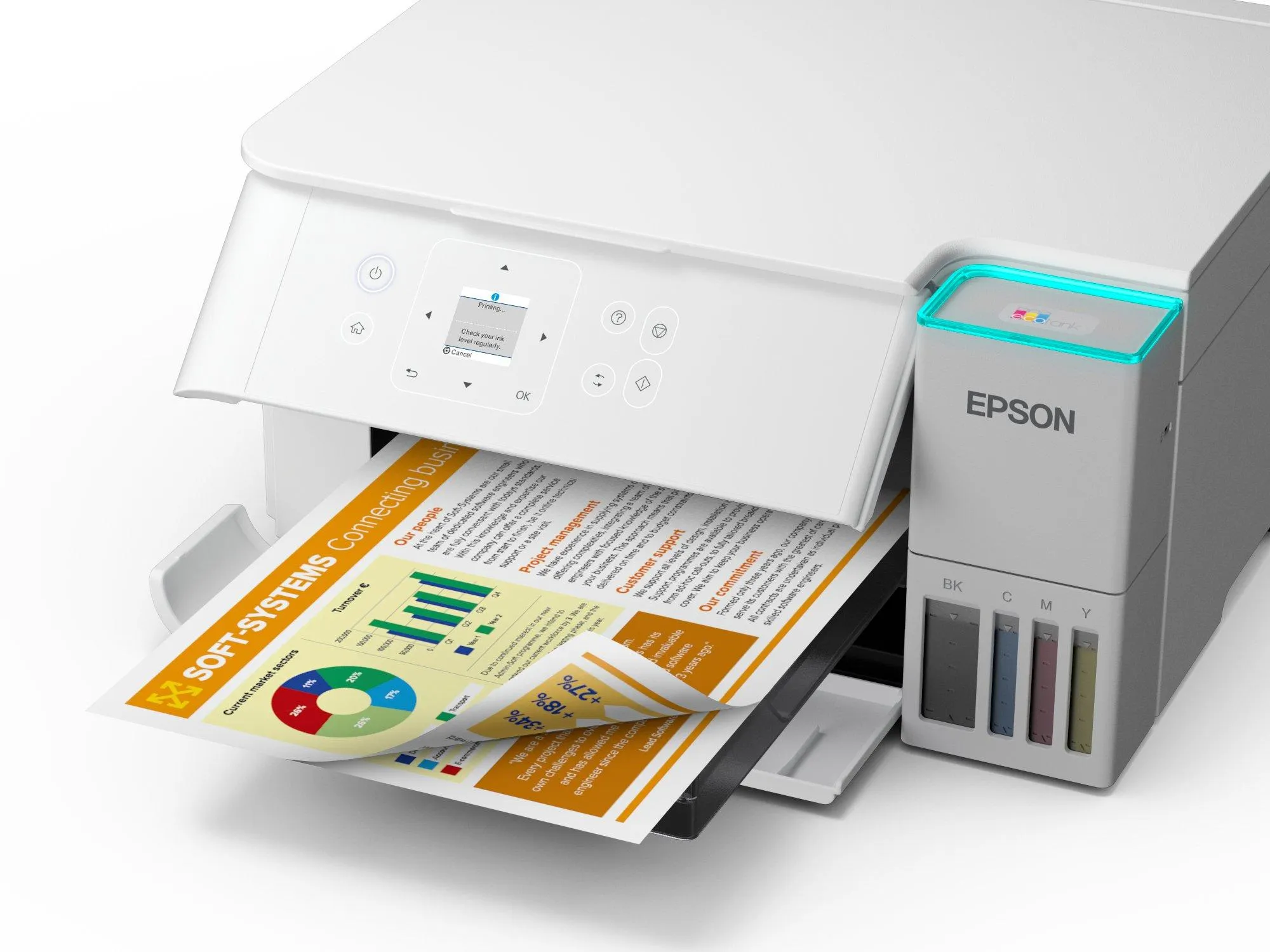 Epson Ecotank ET-2956 A4 - allt-i-ett f&auml;rgbl&auml;ckstr&aring;leskrivare