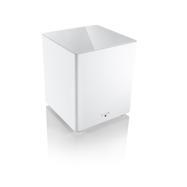Canton Smart SUB 12  - active wireless subwoofer, white lacquer/white glass