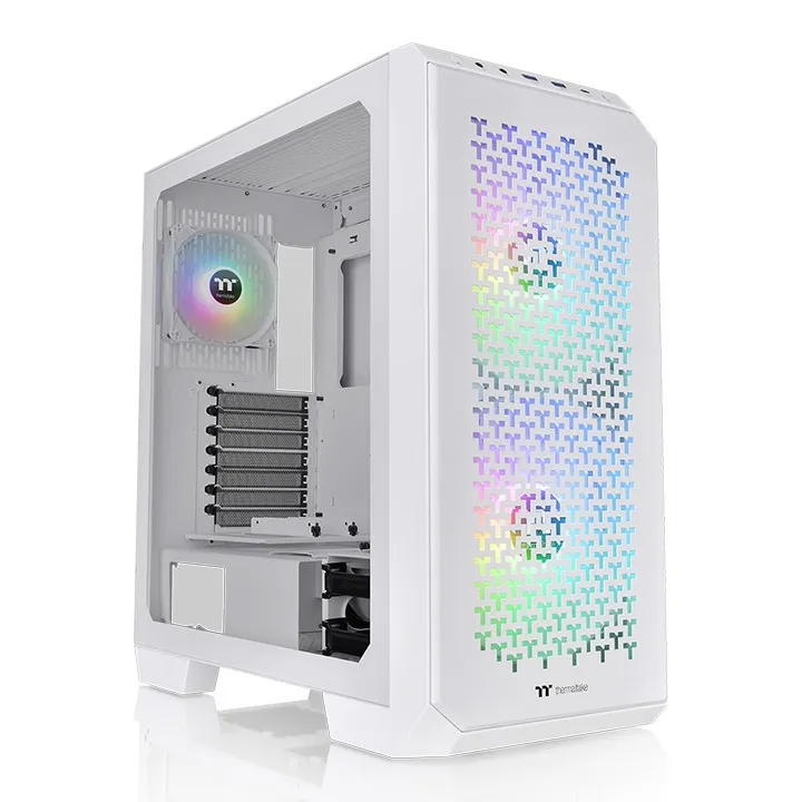 Thermaltake View 300 MX - miditornikotelo, ikkunalla, Valkoinen