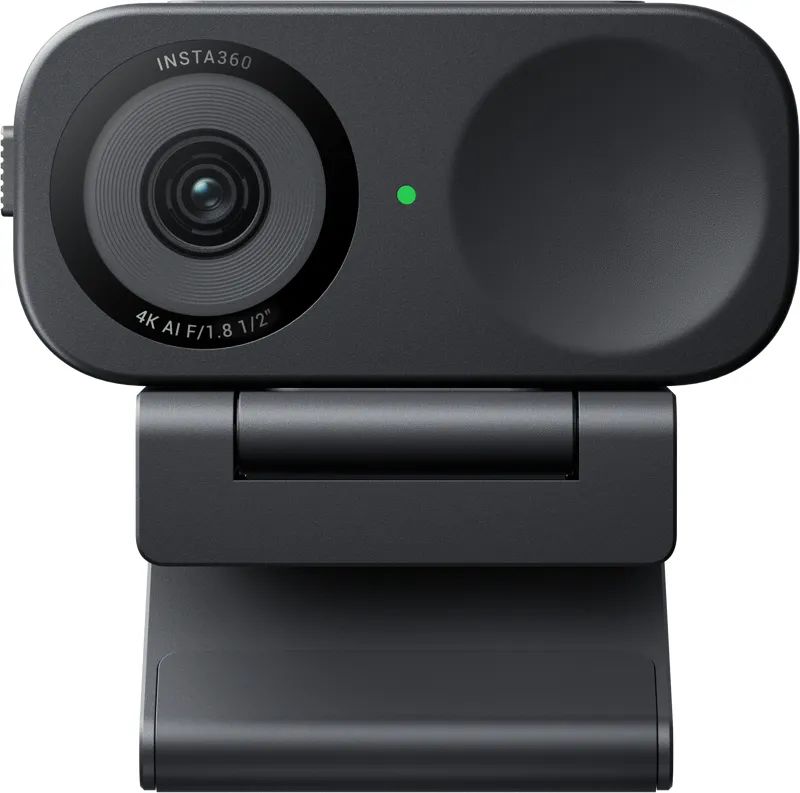 Insta360 Link 2C 4K UHD, HDR, AI-tracking webbkamera, grafitsvart