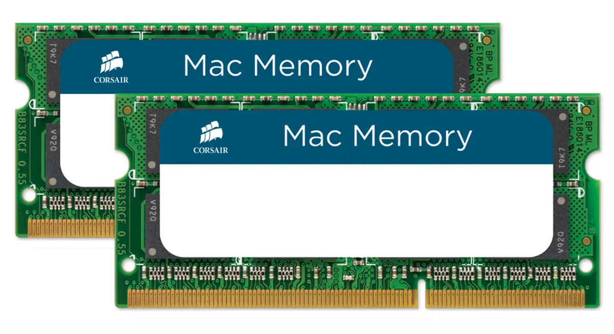 Corsair Mac Memory SO-DIMM 8GB (2 x 4GB) DDR3 1066 MHz, CL7 Memory