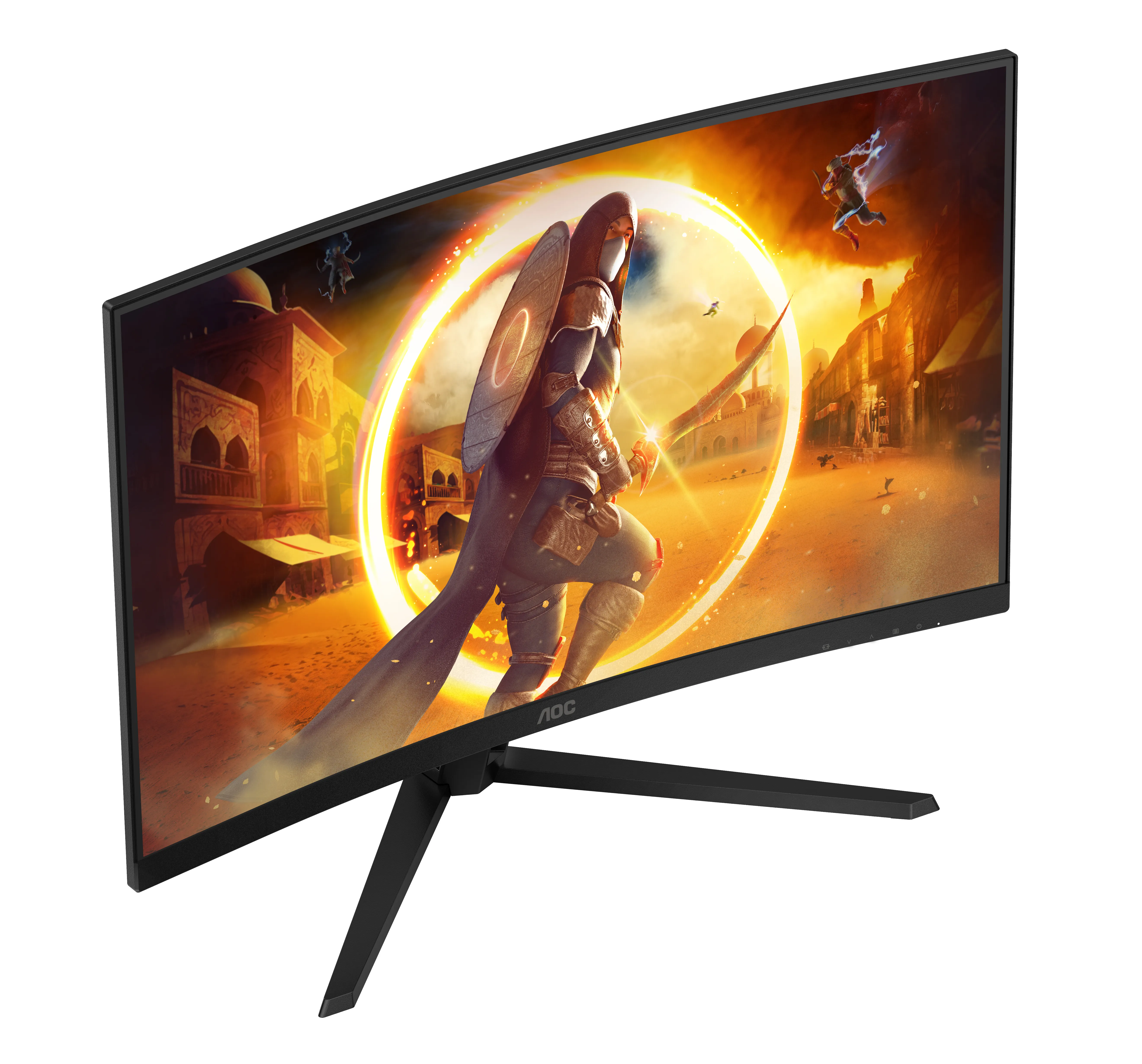 AOC 31.5&quot; CQ32G4VE 0.5ms, 150hz, 2560x1440, VA - curved gamingsk&auml;rm