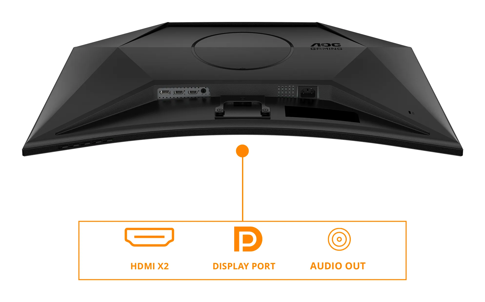 AOC 31.5&quot; CQ32G4VE 0.5ms, 150hz, 2560x1440, VA - curved gaming monitor
