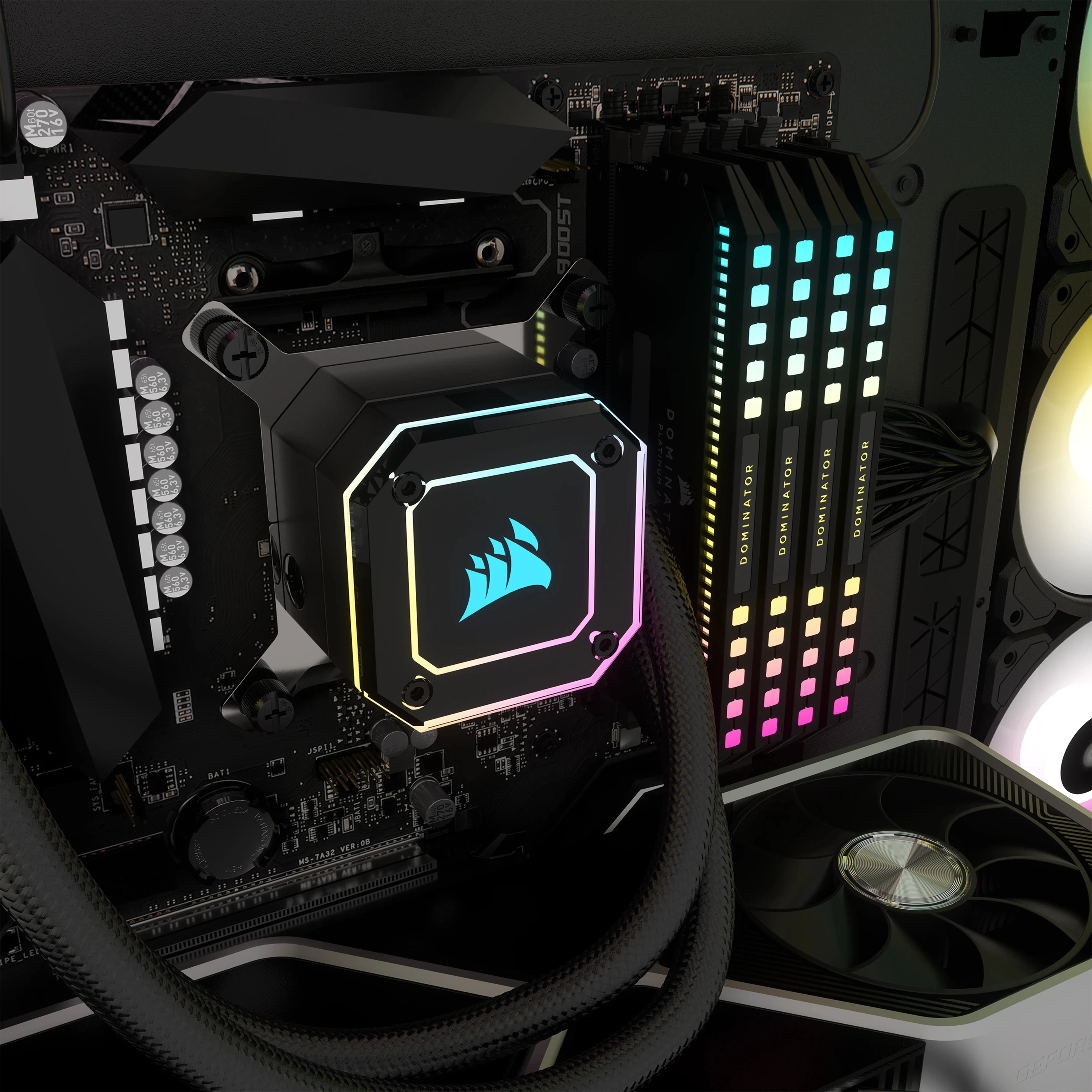 Corsair iCue H170i Elite Capellix 420mm - AiO liquid cooler