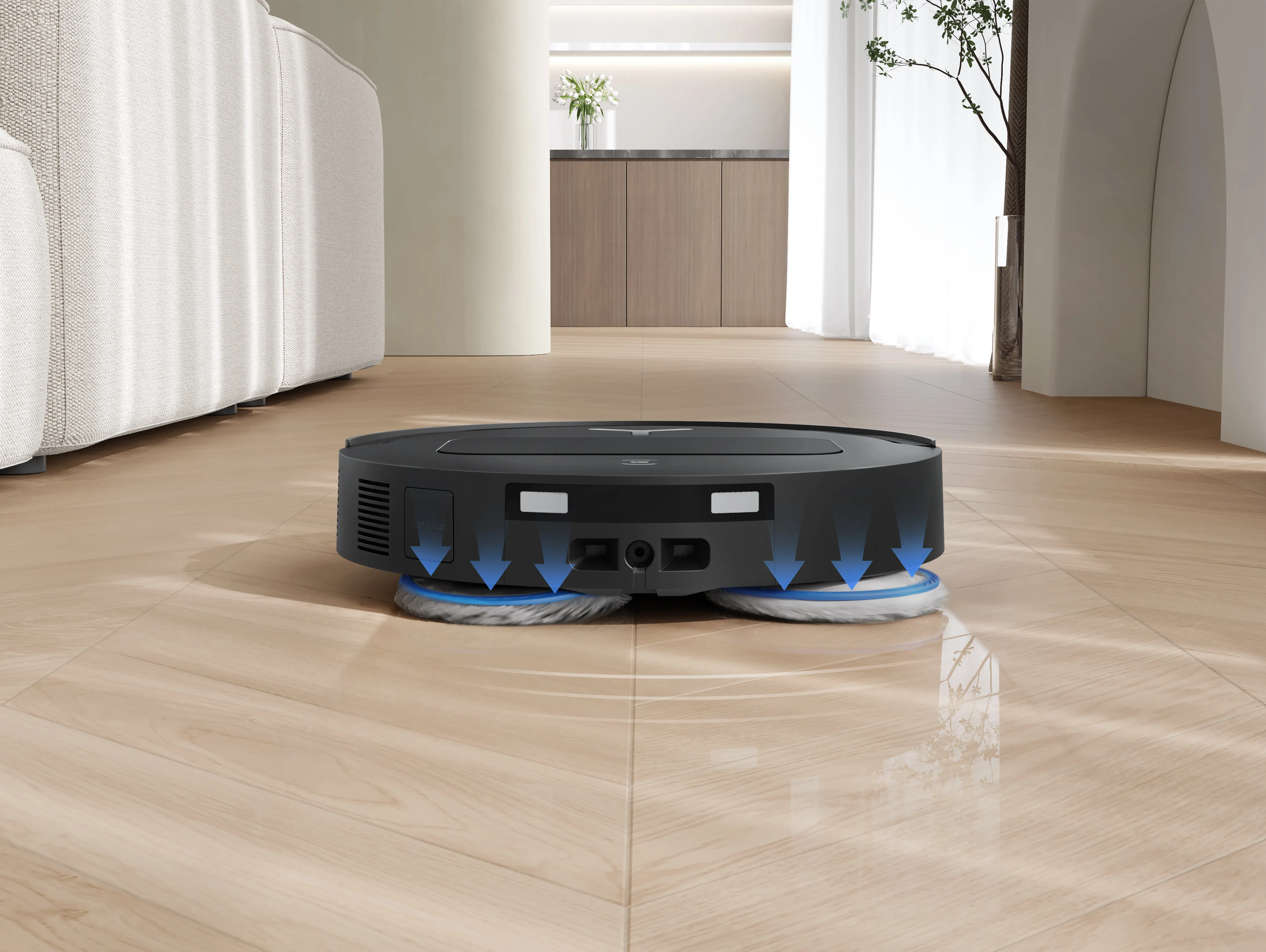 Ecovacs DEEBOT T50 OMNI Gen3 Robot vacuum cleaner, Black