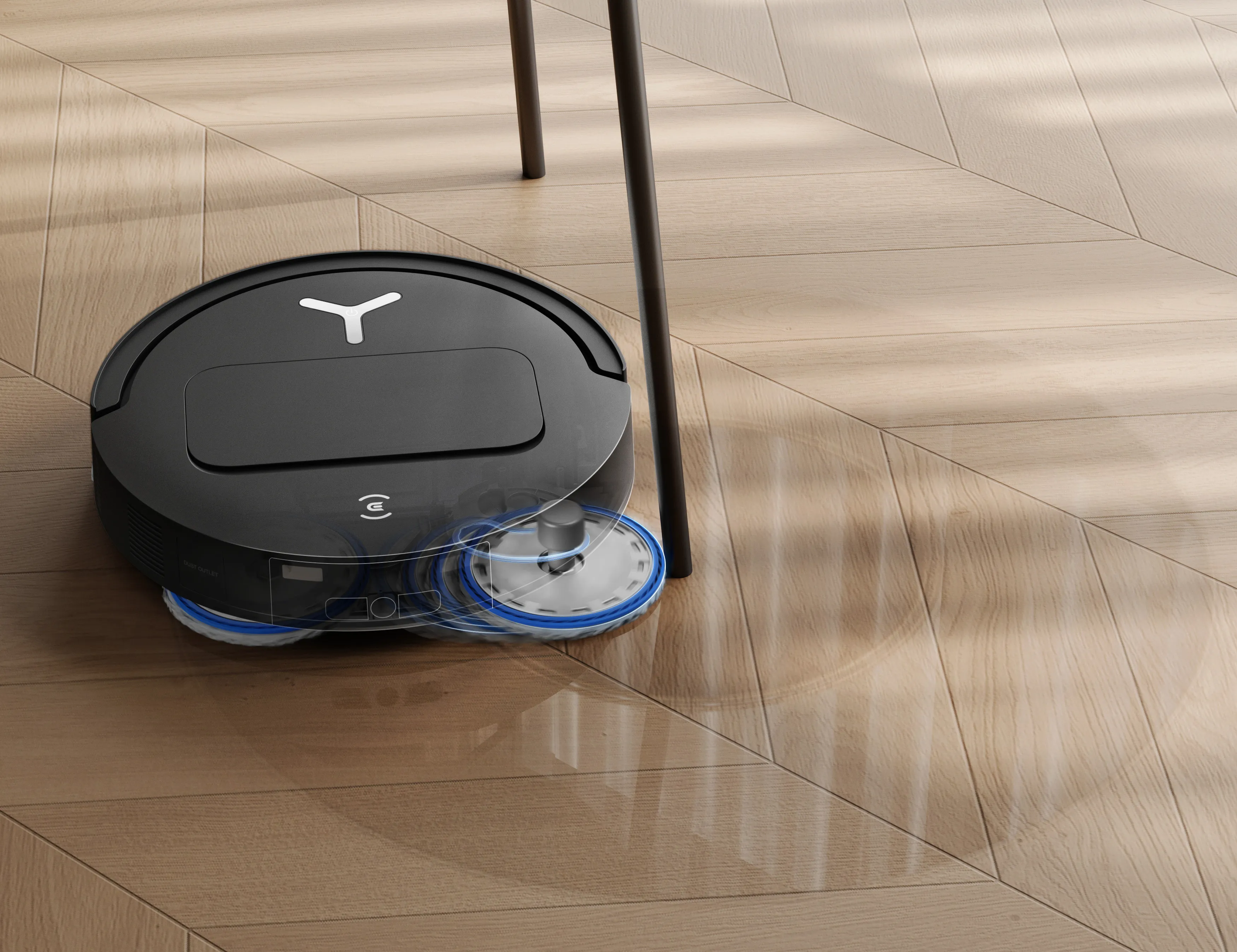 Ecovacs DEEBOT T50 OMNI Gen3 Robot vacuum cleaner, Black