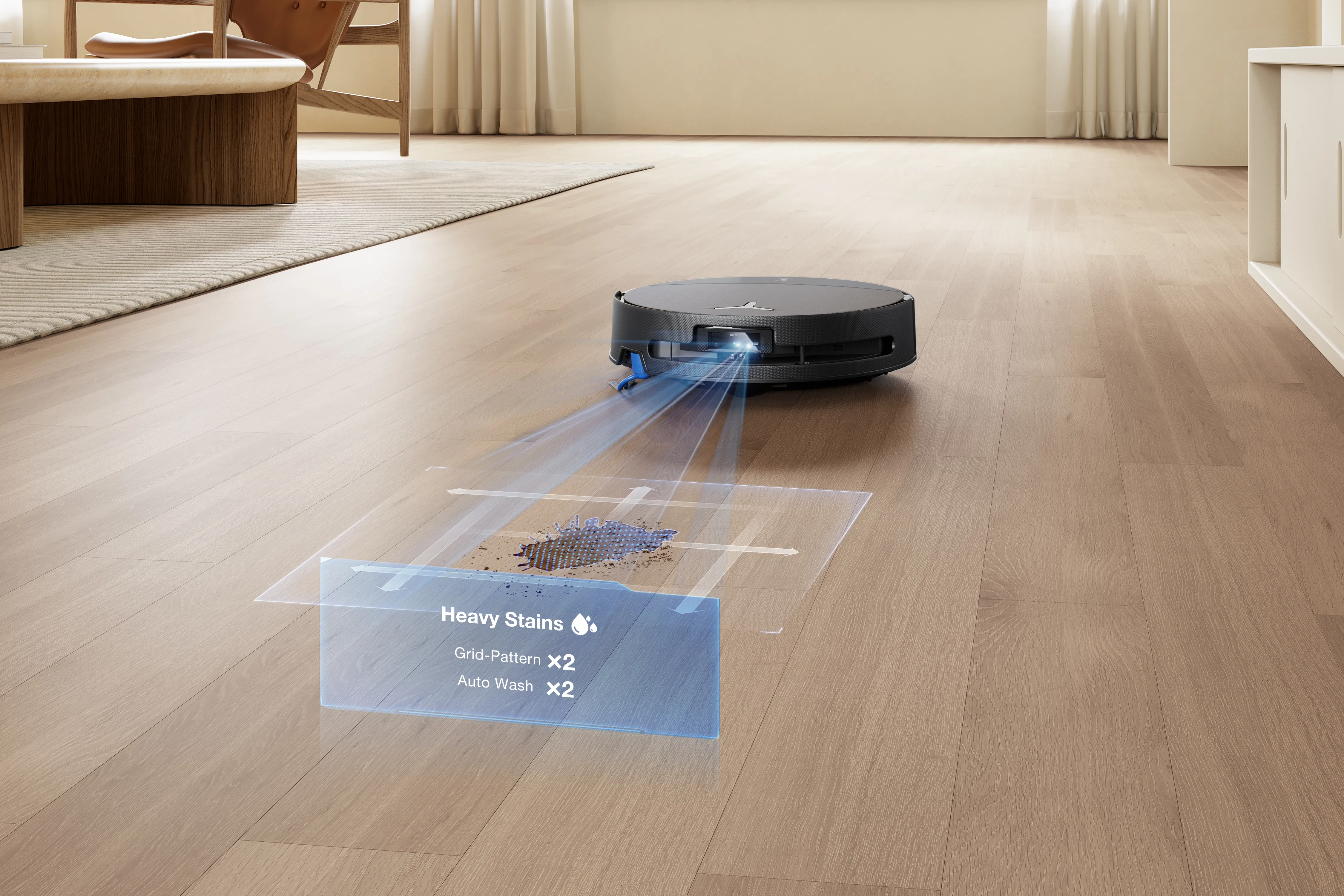 ECOVACS DEEBOT T90 PRO OMNI 4000 mAh Robot vacuum cleaner, Black