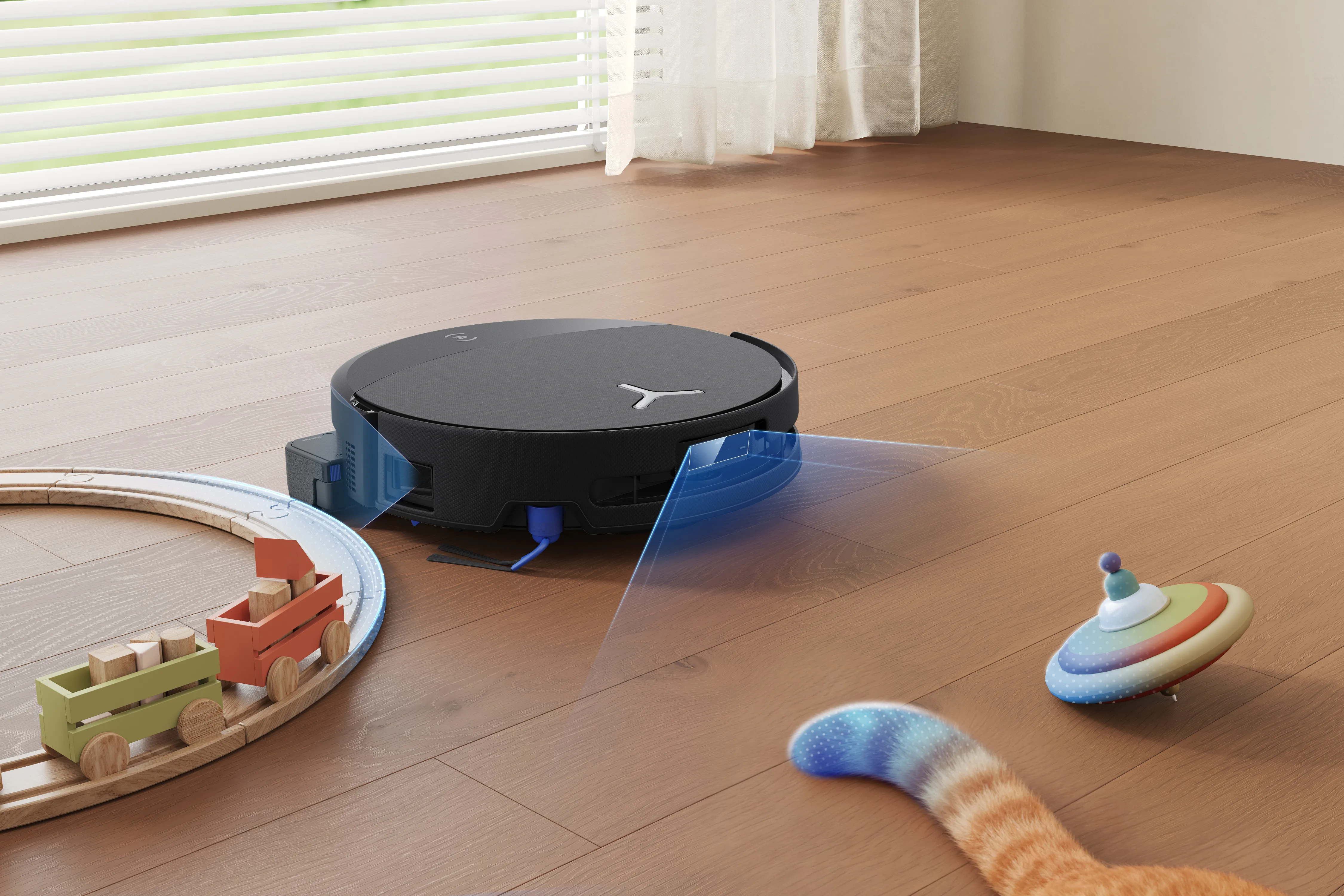 ECOVACS DEEBOT T90 PRO OMNI 4000 mAh Robot vacuum cleaner, Black
