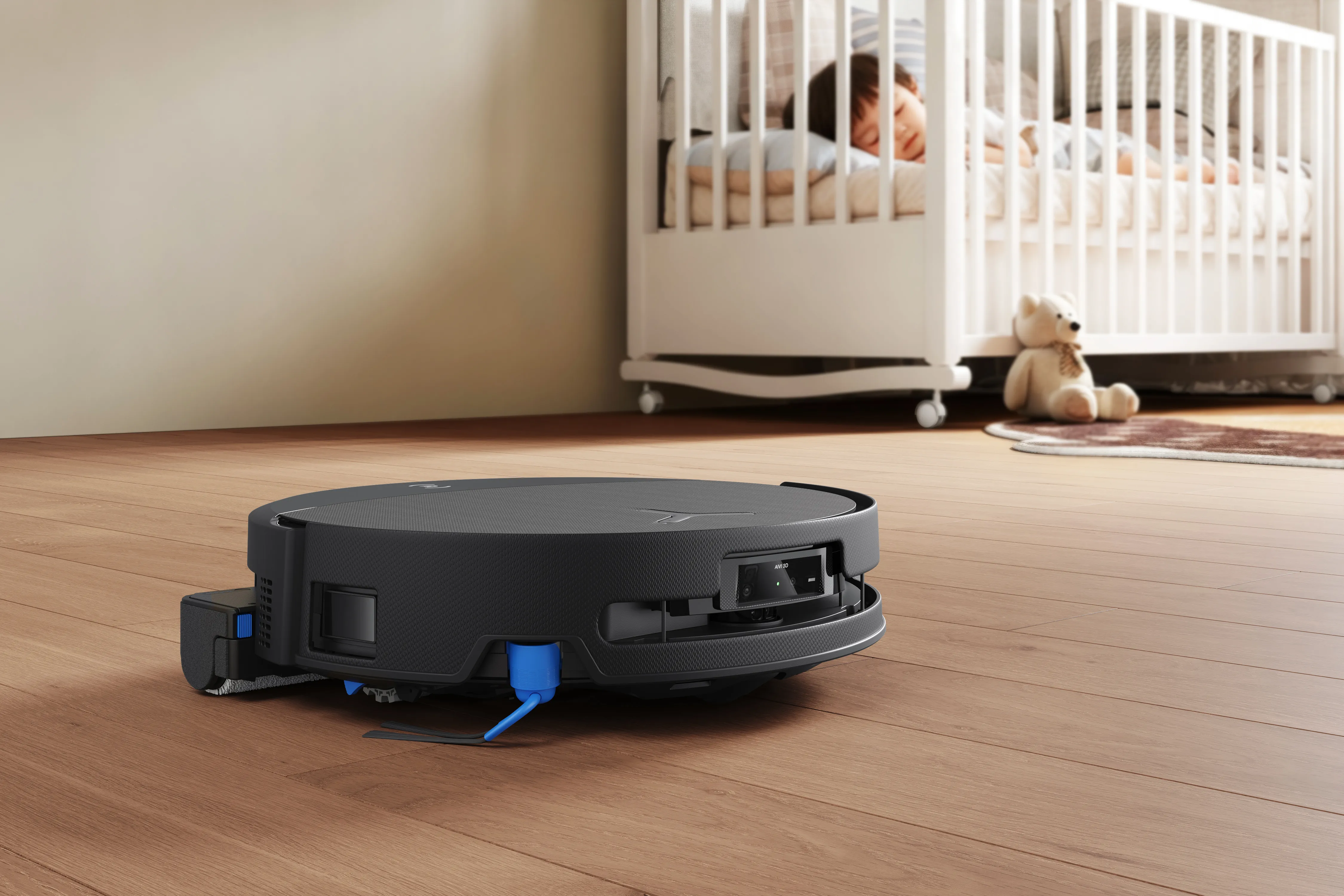 ECOVACS DEEBOT T90 PRO OMNI 4000 mAh Robot vacuum cleaner, Black