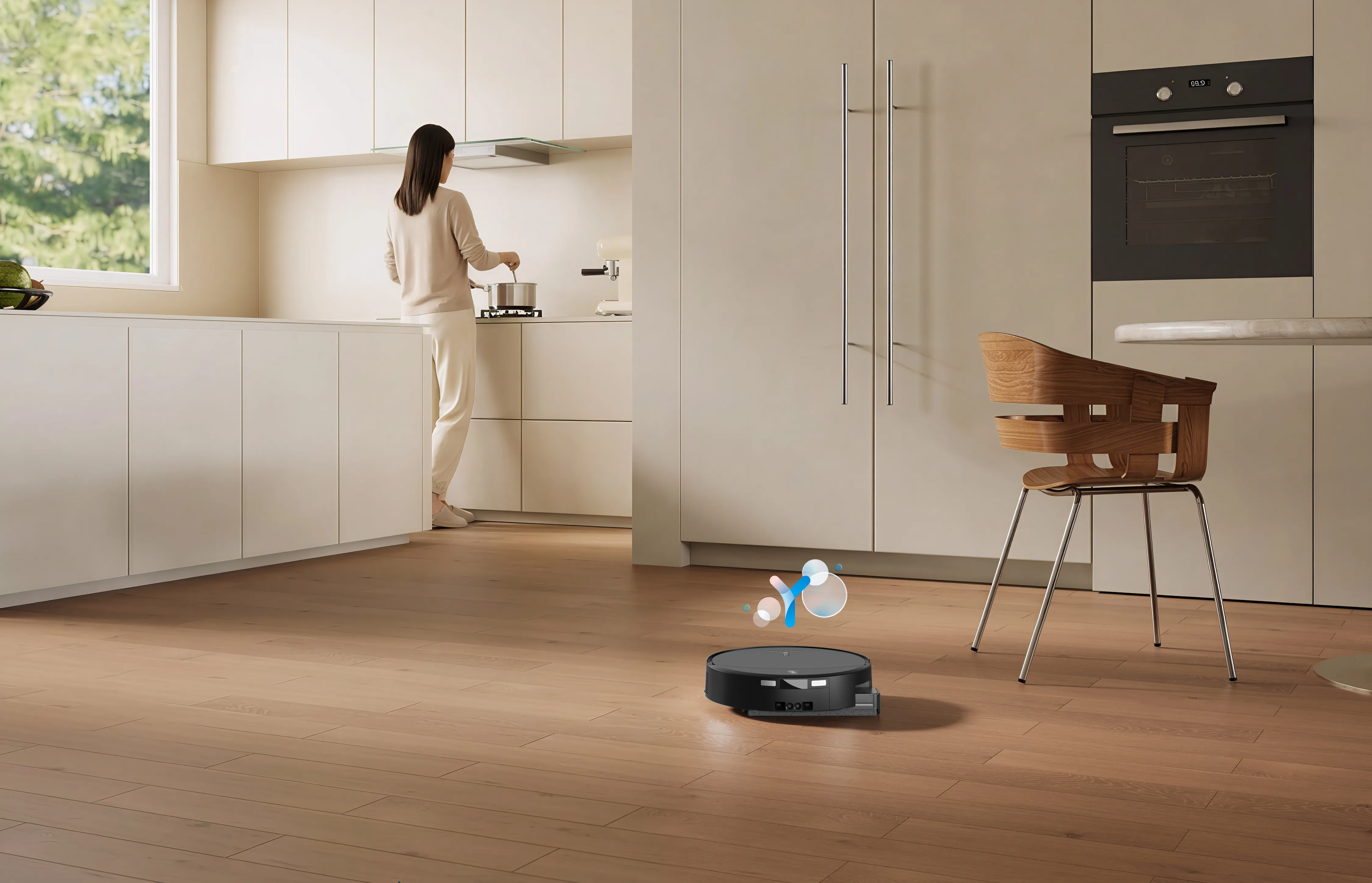 ECOVACS DEEBOT T90 PRO OMNI 4000 mAh Robot vacuum cleaner, Black